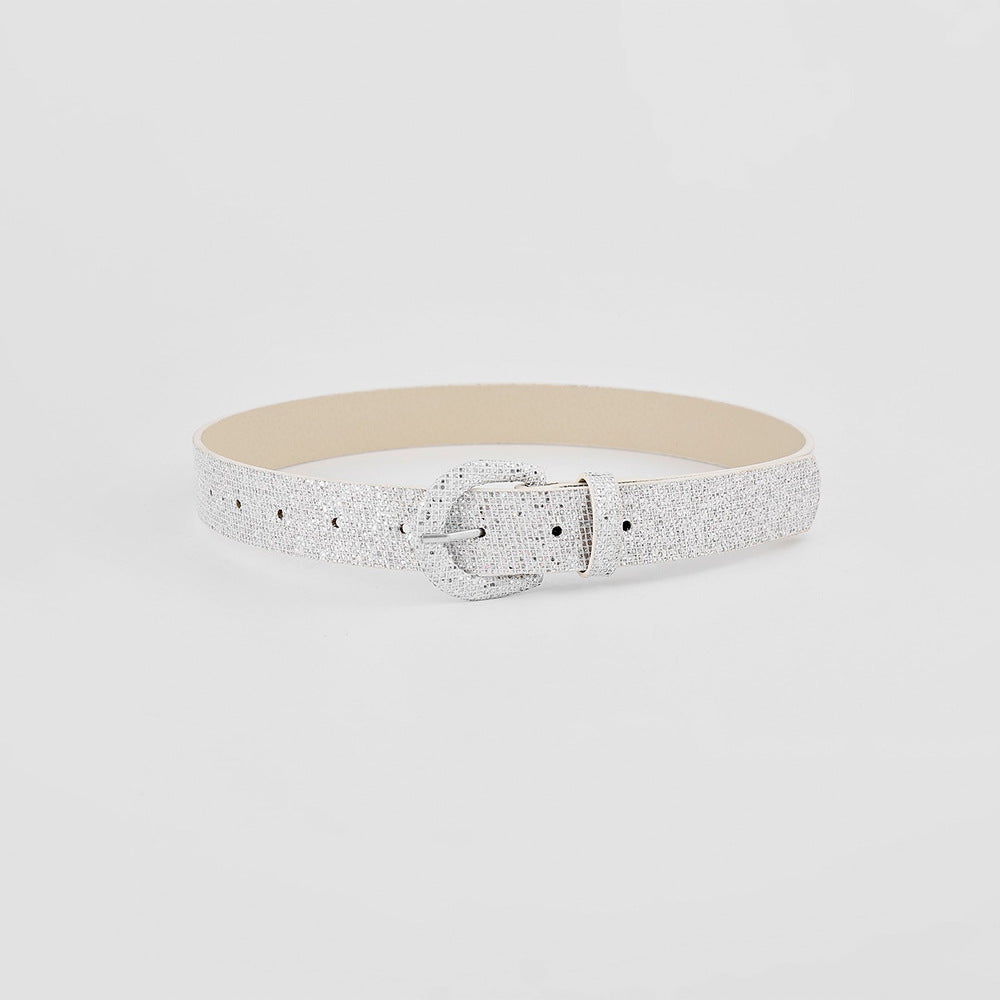 Sequin PU Leather Belt - Undeniably LUXE