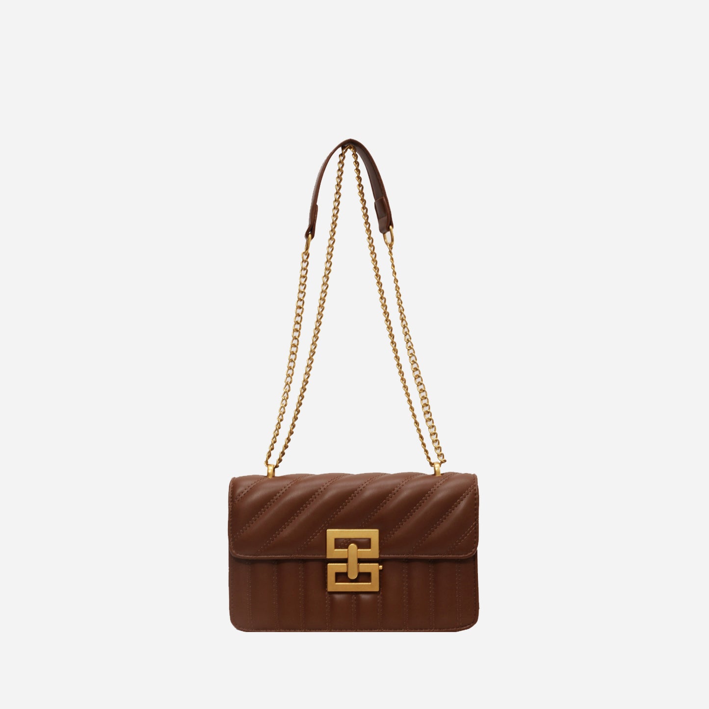 Heather Leather Crossbody Bag - Undeniably LUXE