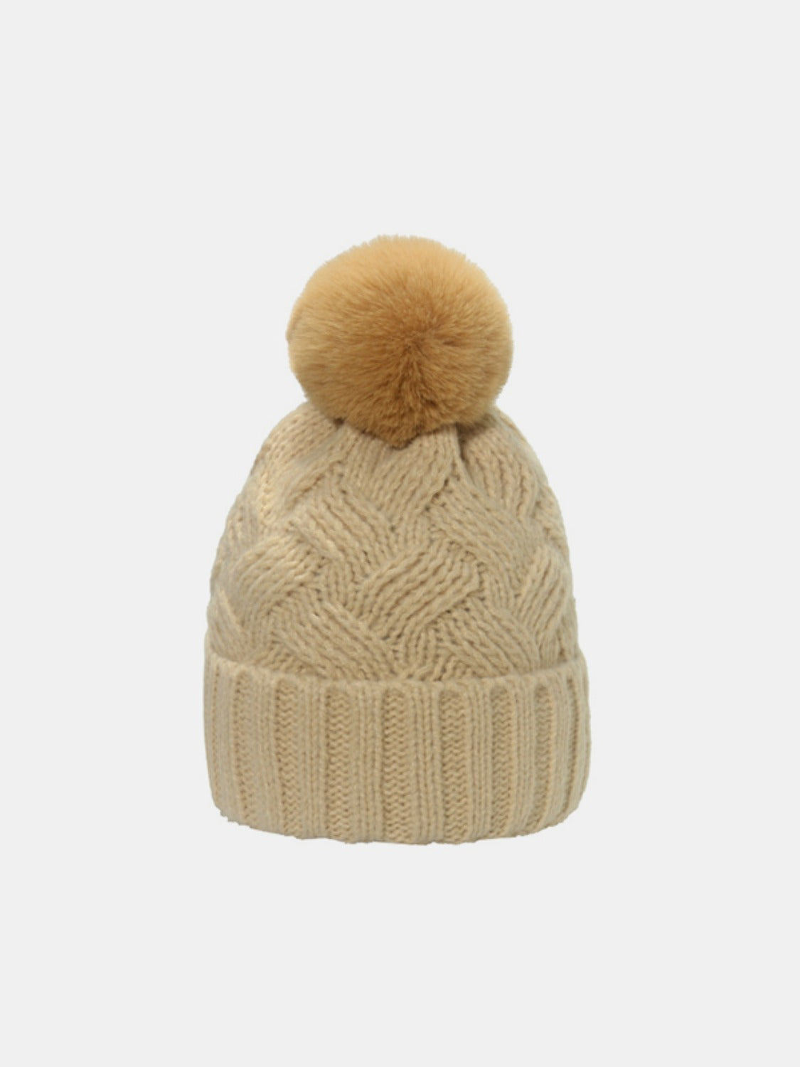 Roll Rim Cable-Knit Hat - Undeniably LUXE