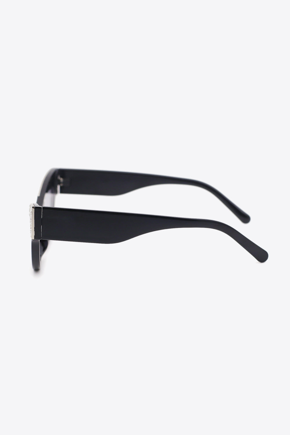 Rhinestone Trim Cat-Eye Sunglasses - Undeniably LUXE