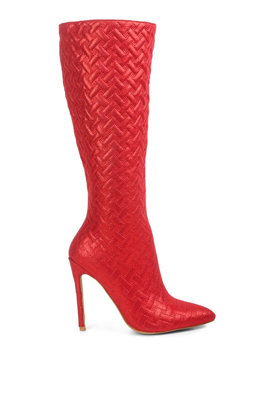 Valentina Quilted Boots - Undeniably LUXE
