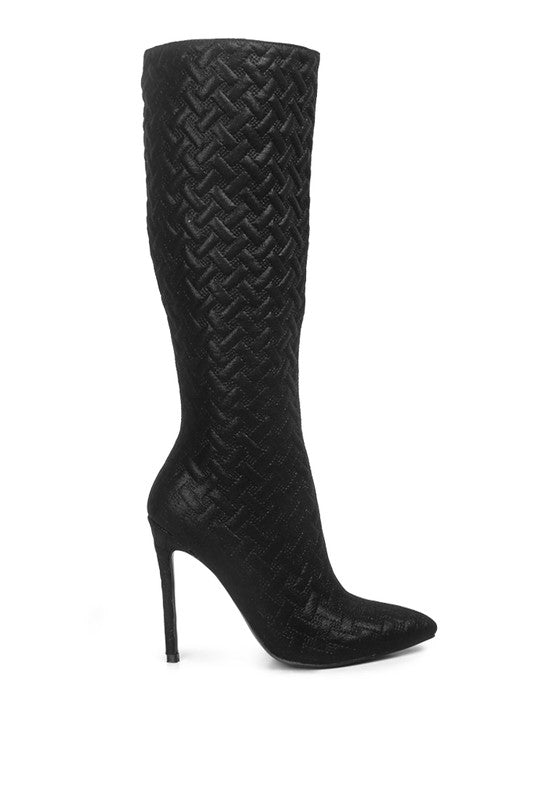 Valentina Quilted Boots - Undeniably LUXE