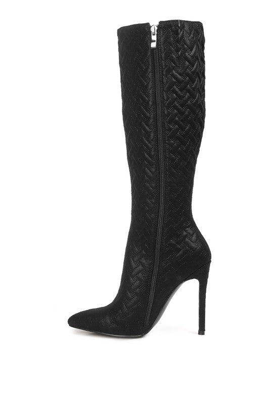Valentina Quilted Boots - Undeniably LUXE