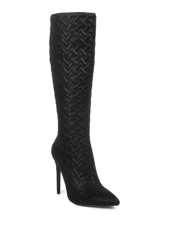 Valentina Quilted Boots - Undeniably LUXE