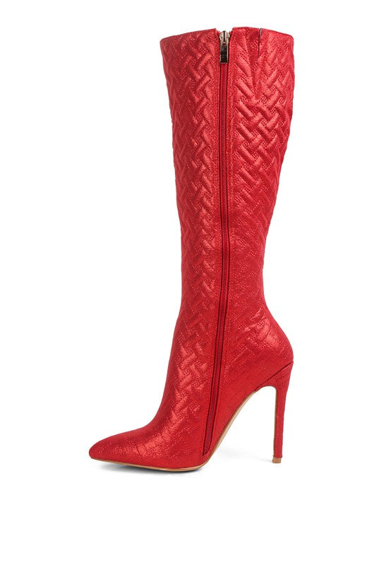 Valentina Quilted Boots - Undeniably LUXE