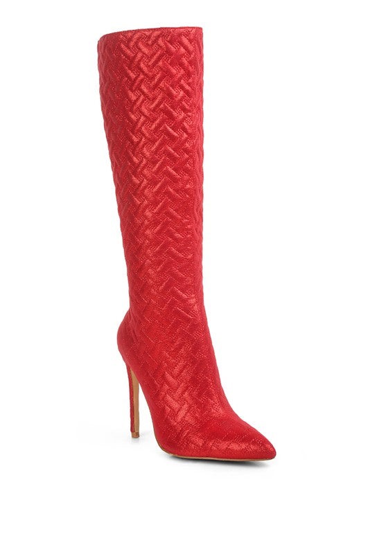 Valentina Quilted Boots - Undeniably LUXE