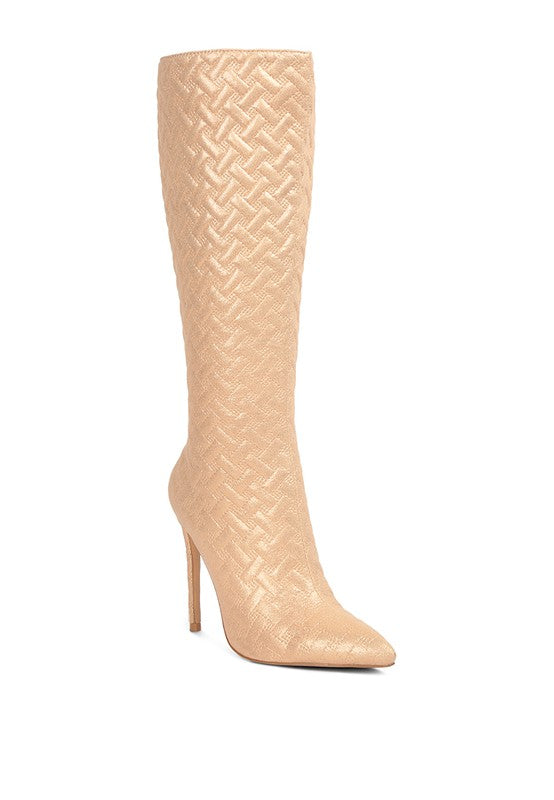 Valentina Quilted Boots - Undeniably LUXE