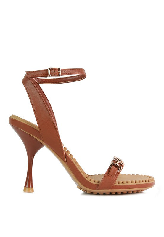 DAENERYS Mid Heeled Sandals - Undeniably LUXE