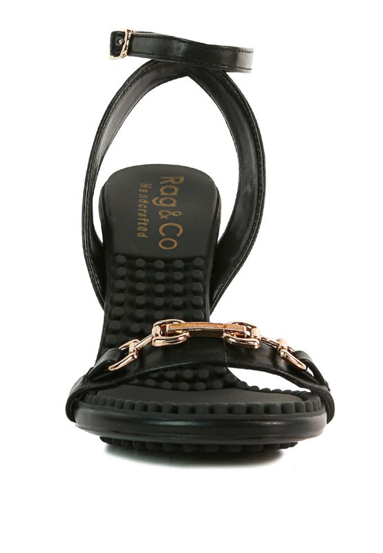 DAENERYS Mid Heeled Sandals - Undeniably LUXE