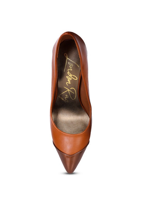 Ciara Silver Dip Stiletto Heels - Undeniably LUXE
