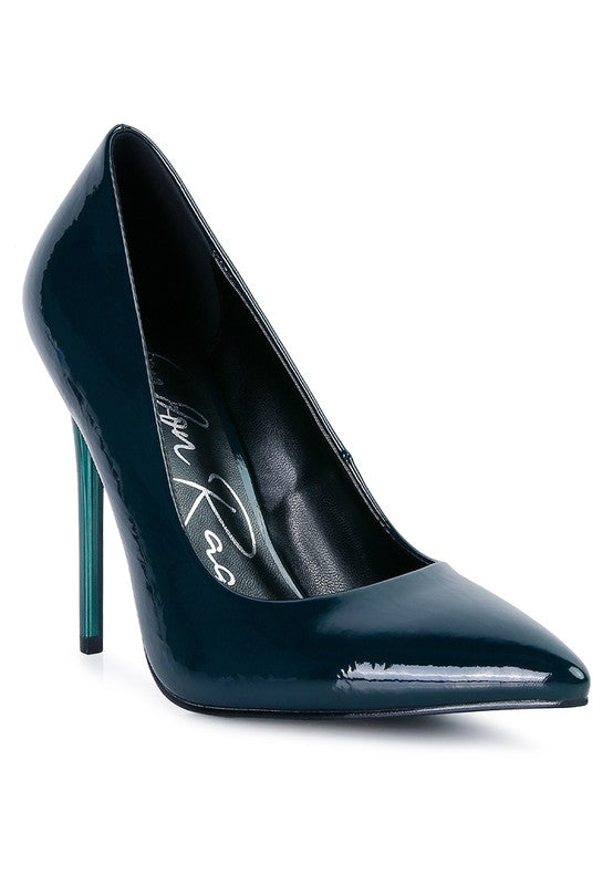 Personated Stiletto Heel Pumps - Undeniably LUXE