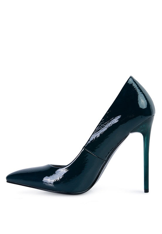 Personated Stiletto Heel Pumps - Undeniably LUXE