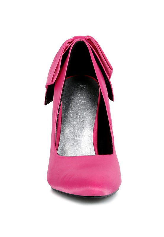 HORNET Green Satin Stiletto Pumps - Undeniably LUXE