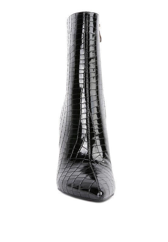 Bella Patent Ankle Boot - Undeniably LUXE