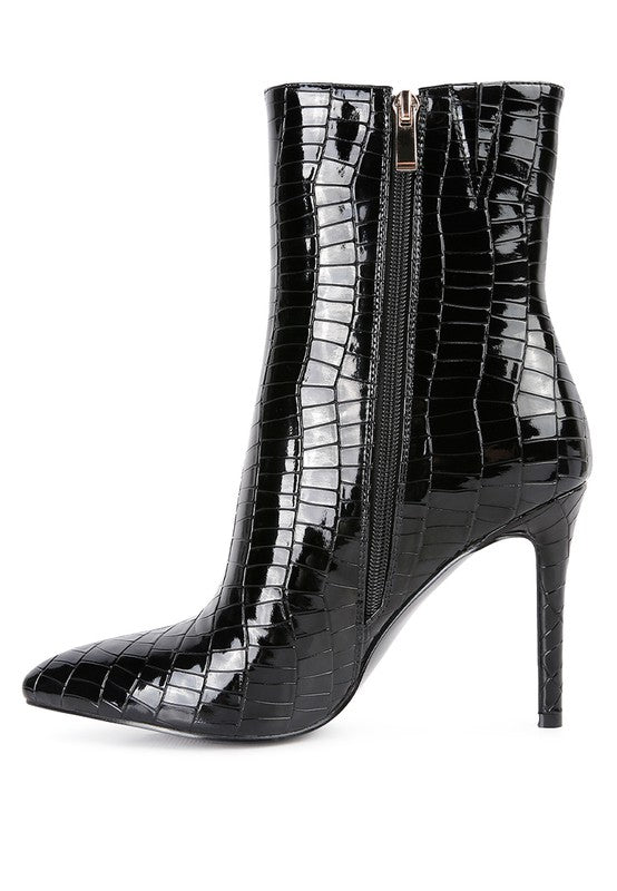 Bella Patent Ankle Boot - Undeniably LUXE