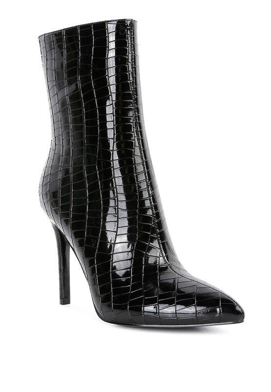 Bella Patent Ankle Boot - Undeniably LUXE
