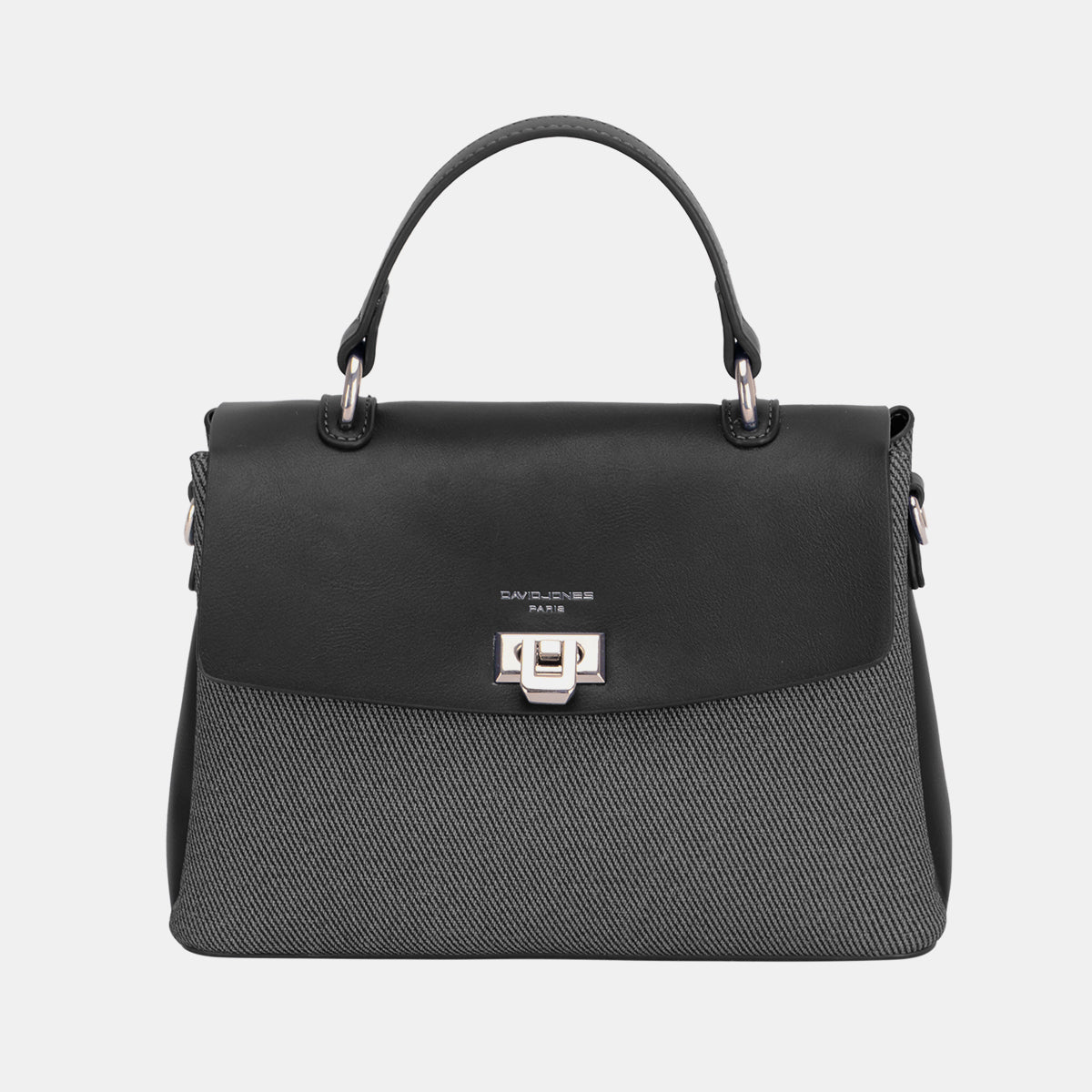 David Jones Striped Contrast Handbag - Undeniably LUXE