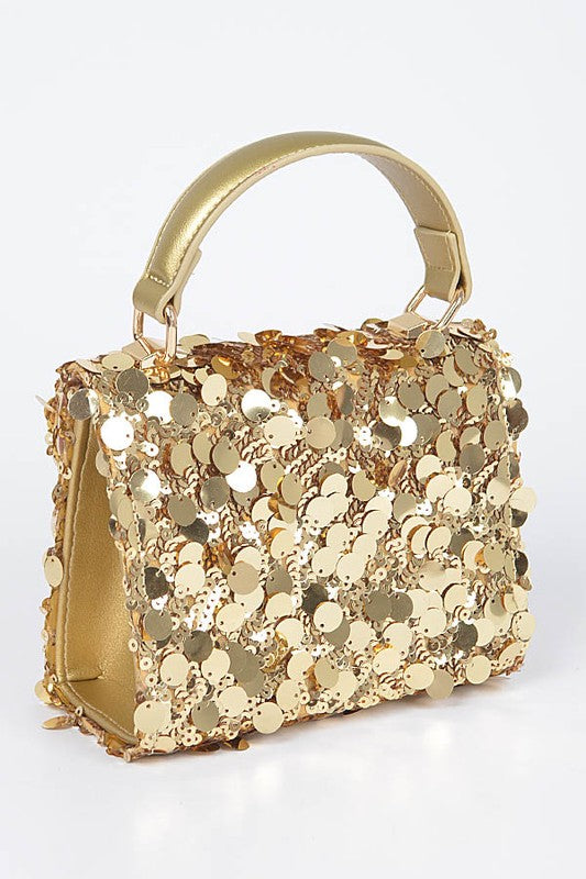 Large Sequins Crossbody Swing Bag - Undeniably LUXE
