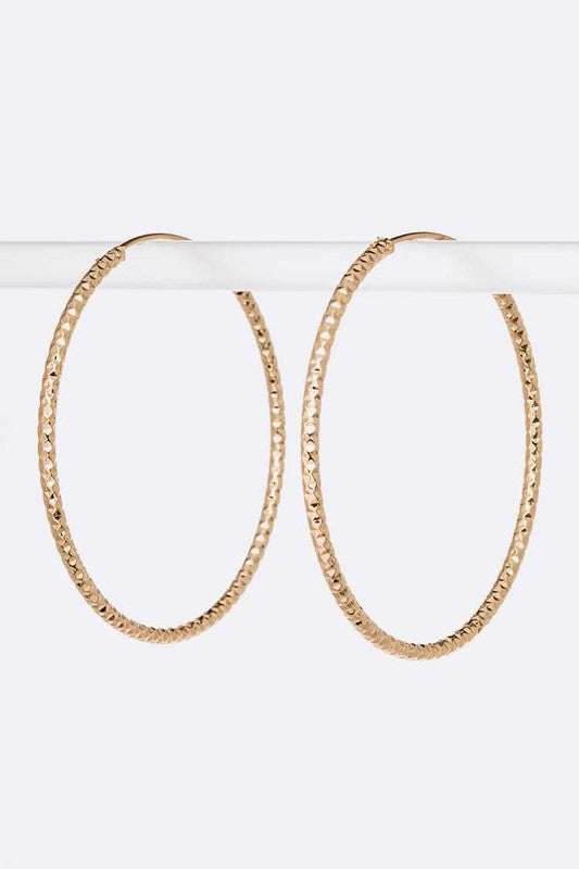 Eva Hoop Earrings - Undeniably LUXE