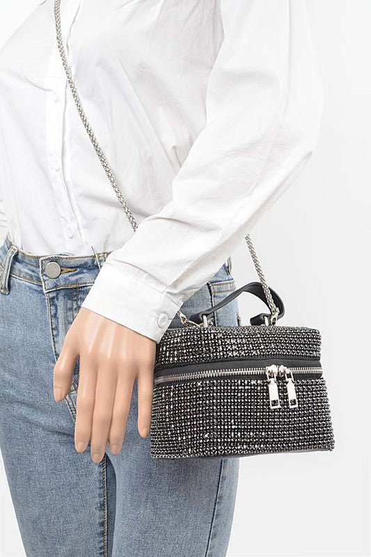Full Stone Small Vanity Iconic Swing Bag - Undeniably LUXE