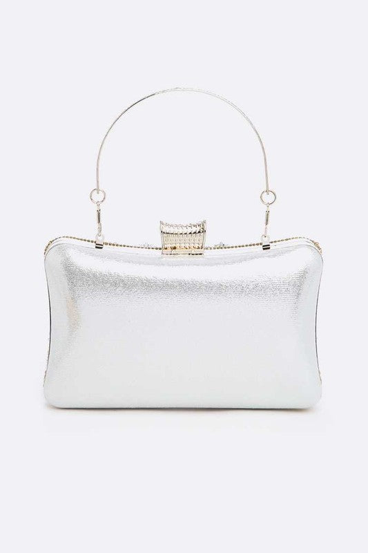 Crystal Iconic Bridal Party Box Clutch - Undeniably LUXE