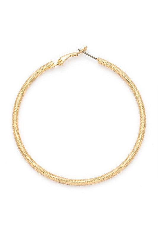 Audrey Hoop Earrings - Undeniably LUXE