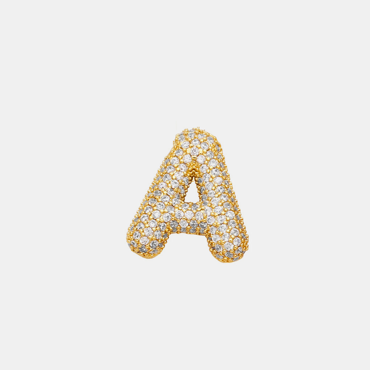 Bubble Initial Necklace - Undeniably LUXE