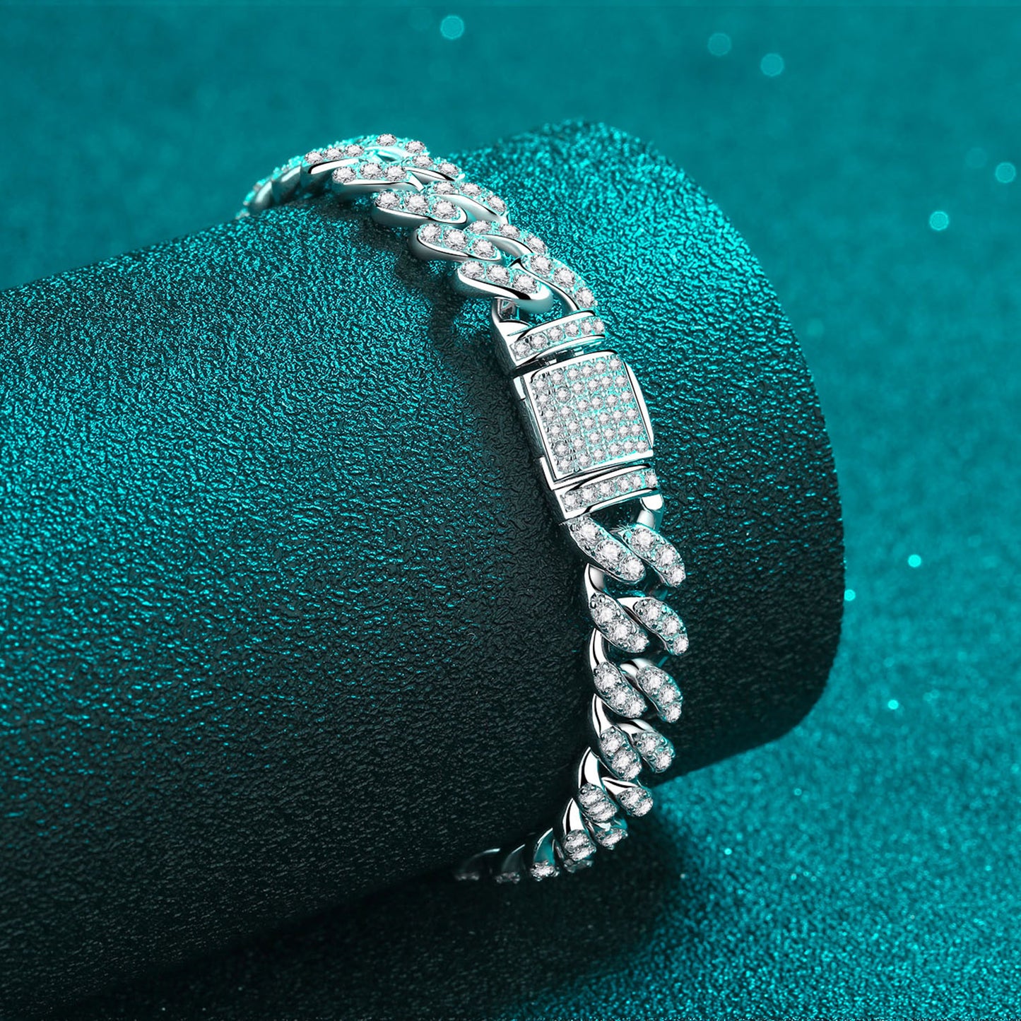 4.63 Carat Moissanite 925 Sterling Silver Bracelet - Undeniably LUXE