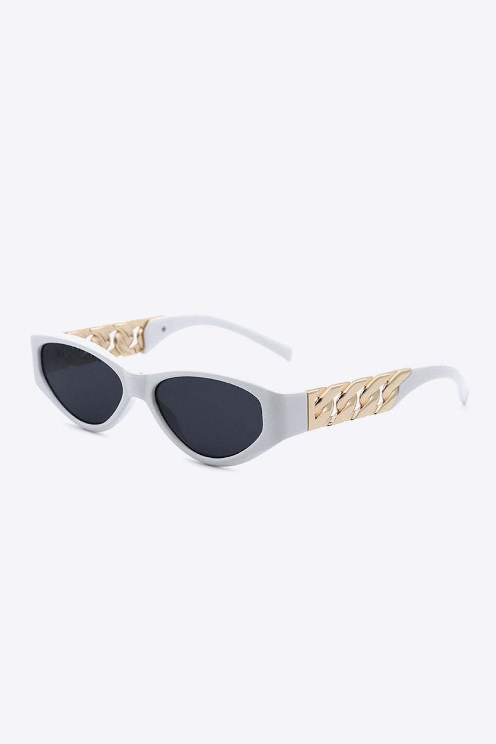 Chain Detail Cat Eye Sunglasses - Undeniably LUXE
