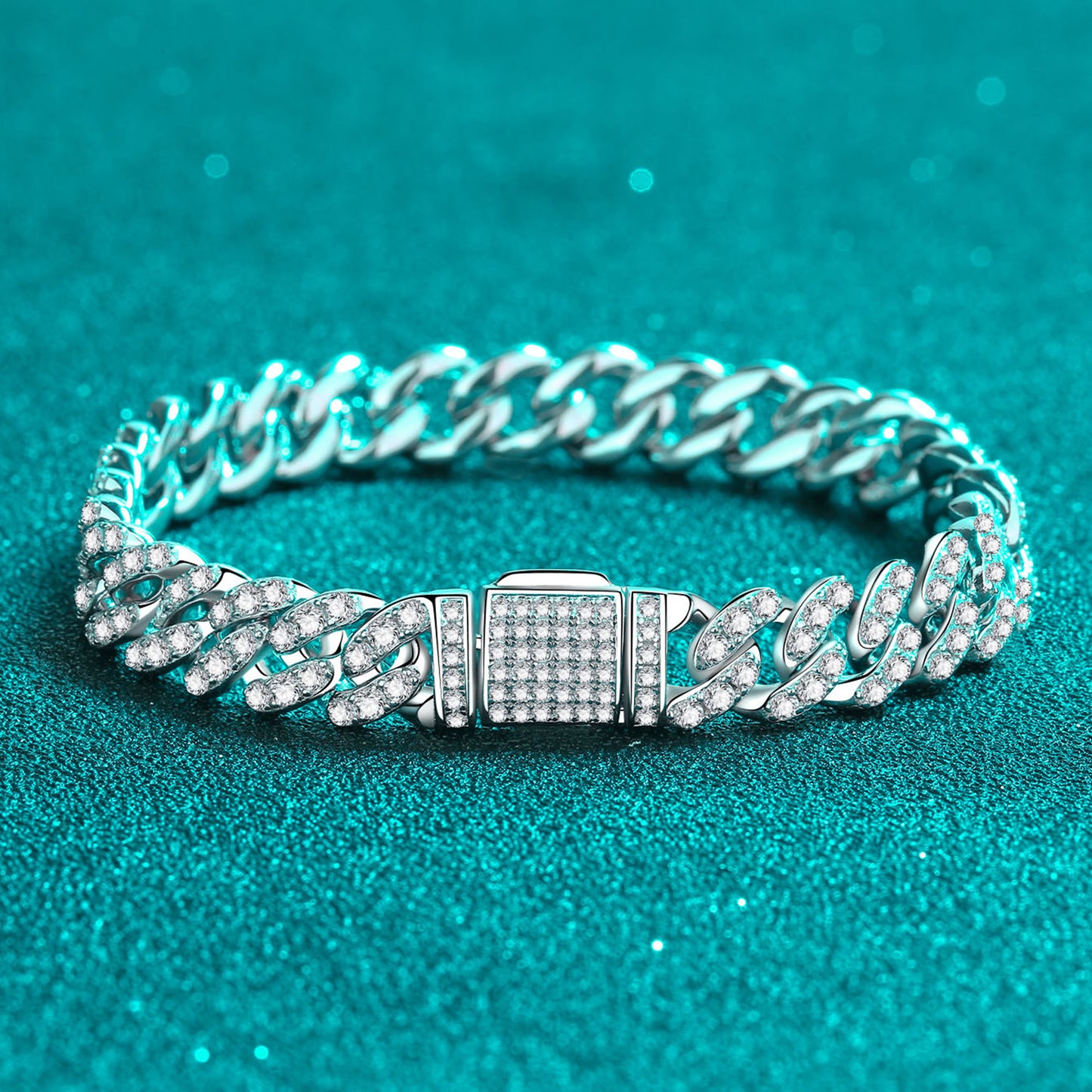 4.63 Carat Moissanite 925 Sterling Silver Bracelet - Undeniably LUXE