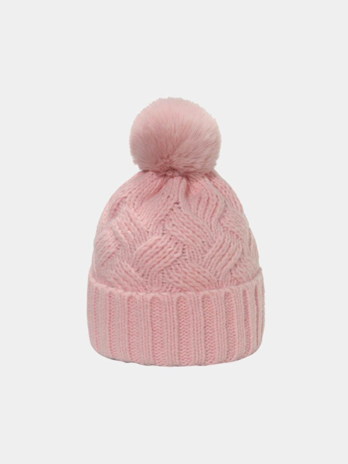 Roll Rim Cable-Knit Hat - Undeniably LUXE