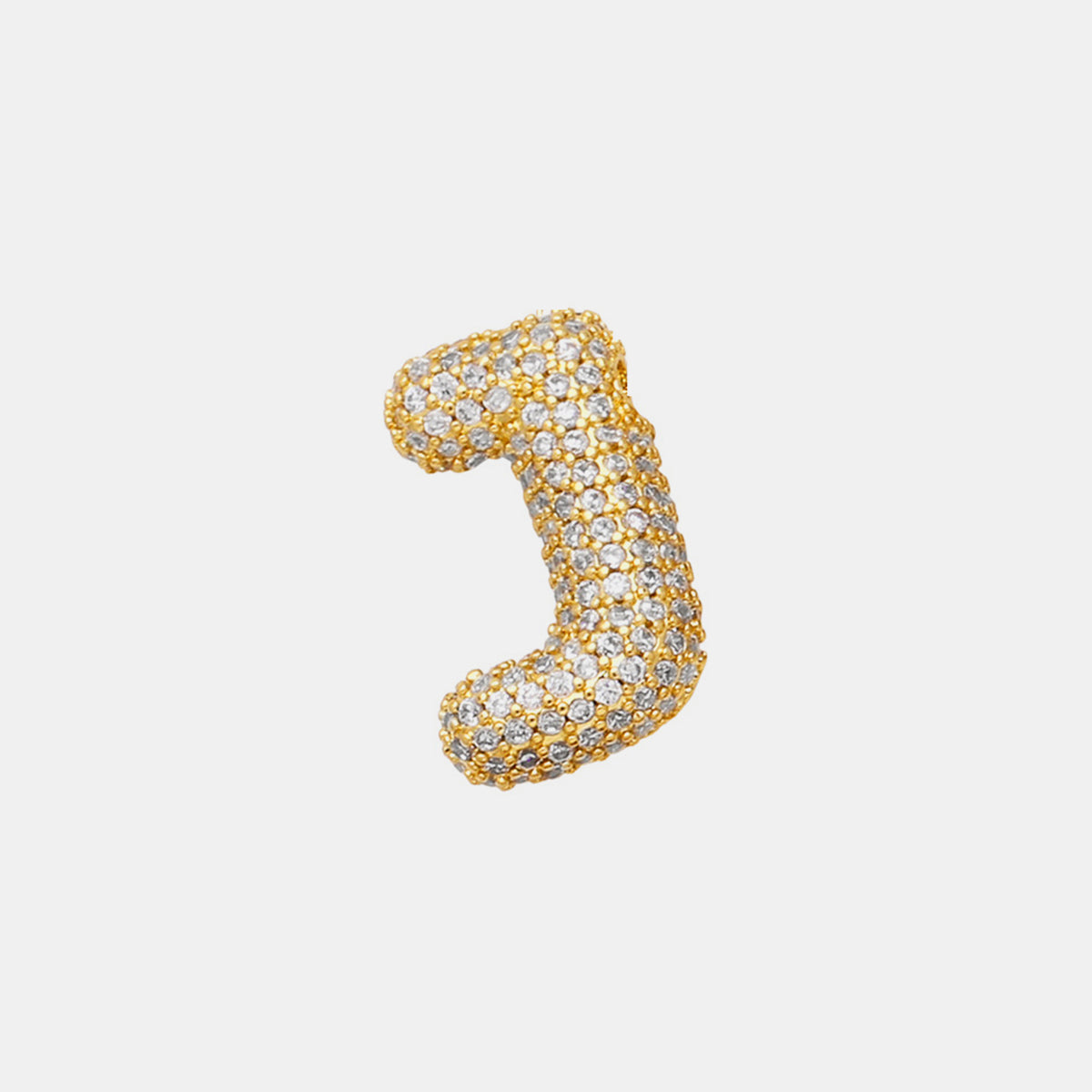 Bubble Initial Necklace - Undeniably LUXE