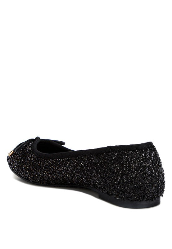 Ringo Sequin Embellished Ballet Flats - Undeniably LUXE