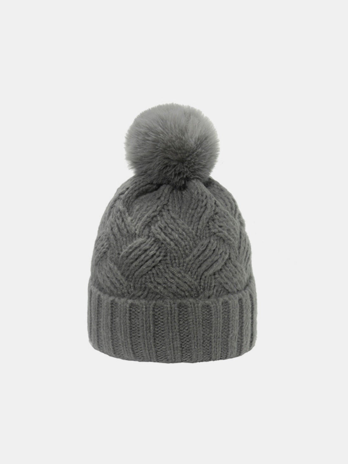 Roll Rim Cable-Knit Hat - Undeniably LUXE