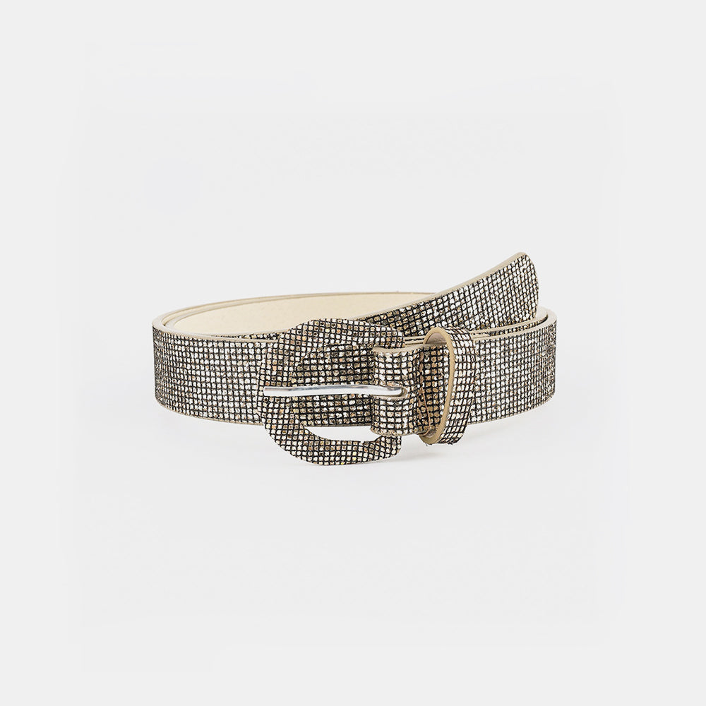 Sequin PU Leather Belt - Undeniably LUXE