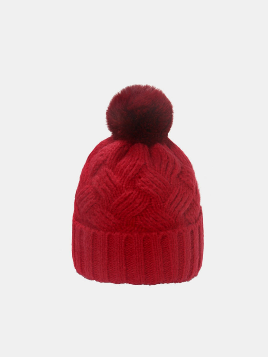 Roll Rim Cable-Knit Hat - Undeniably LUXE