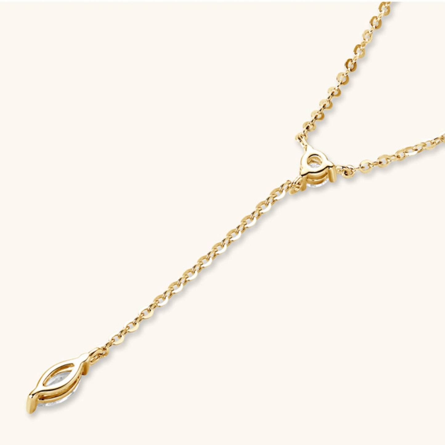 Moissanite Sterling Silver Necklace - Undeniably LUXE
