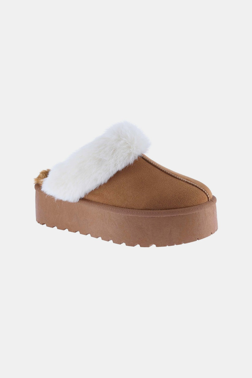 Fur Trim Snow Slippers - Undeniably LUXE