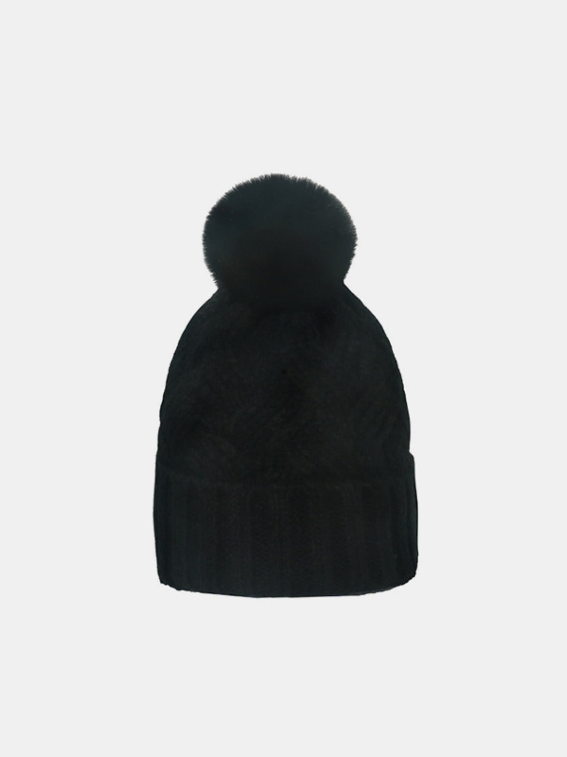 Roll Rim Cable-Knit Hat - Undeniably LUXE