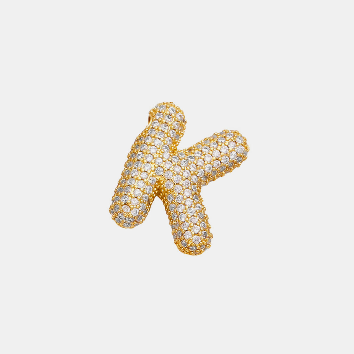 Bubble Initial Necklace - Undeniably LUXE