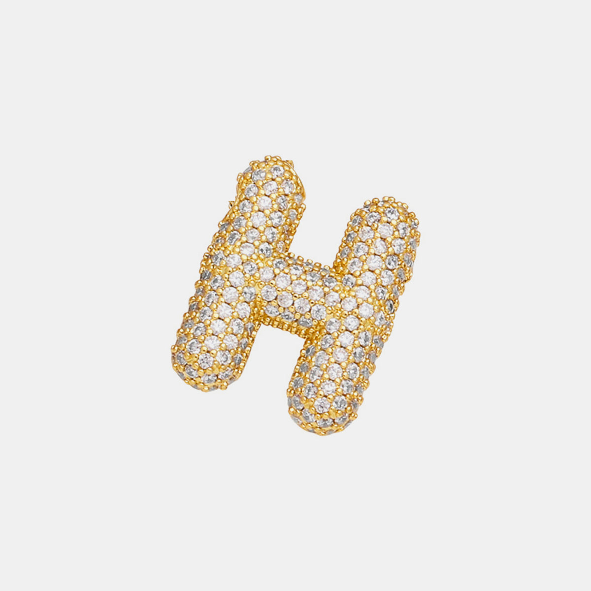 Bubble Initial Necklace - Undeniably LUXE