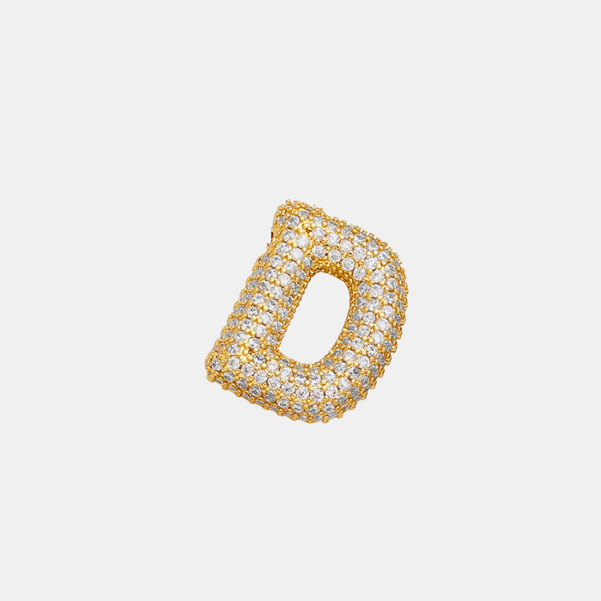 Bubble Initial Necklace - Undeniably LUXE