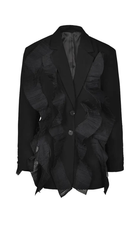 Tulle Oversize Blazer - Undeniably LUXE