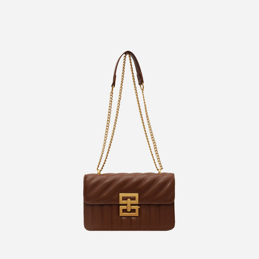 Heather Leather Crossbody Bag - Undeniably LUXE