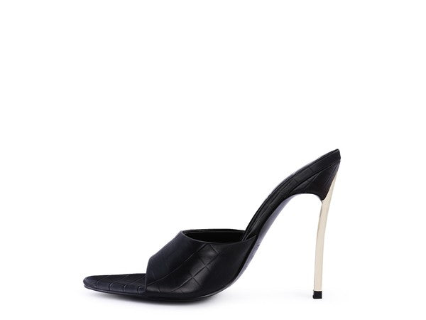 BOTTOMS UP Pointed High Heel Sandal - Undeniably LUXE