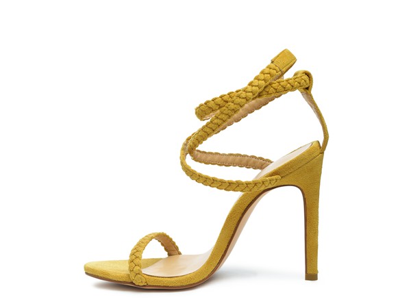 SHERRI SUEDE STILETTO SLING-BACK SANDAL - Undeniably LUXE