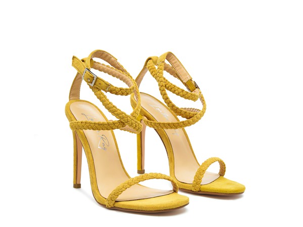 SHERRI SUEDE STILETTO SLING-BACK SANDAL - Undeniably LUXE