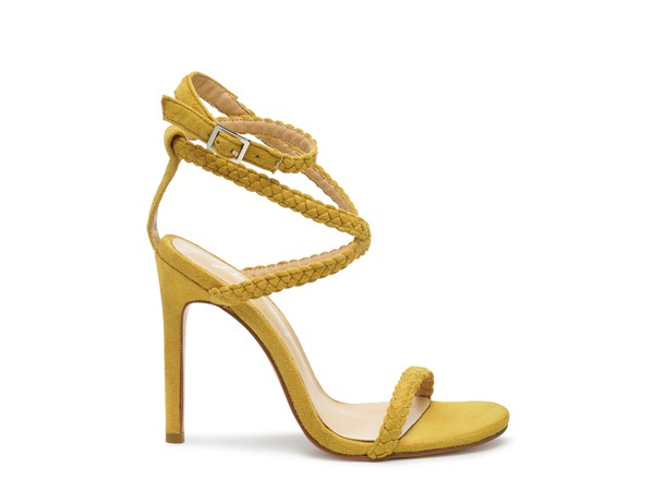 SHERRI SUEDE STILETTO SLING-BACK SANDAL - Undeniably LUXE