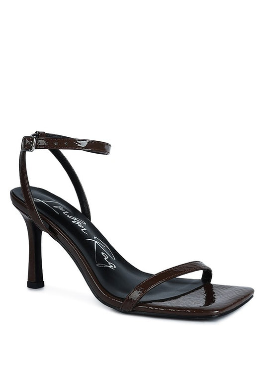 FANTASY SPOOL MID HEEL SANDAL - Undeniably LUXE