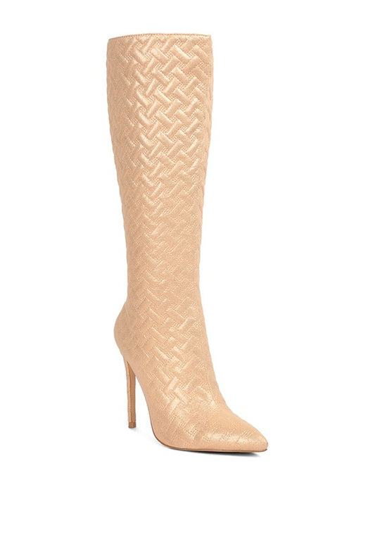 Valentina Quilted Boots - Undeniably LUXE